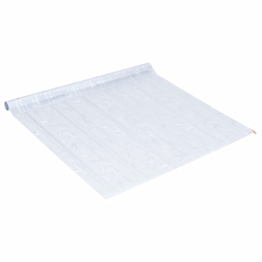 Pellicola per Finestra Smerigliata Motivo Bambù 90x500 cm PVC 155840