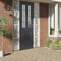 Pellicola per Finestra Smerigliata Motivo Fiore 60x500 cm PVC 155848