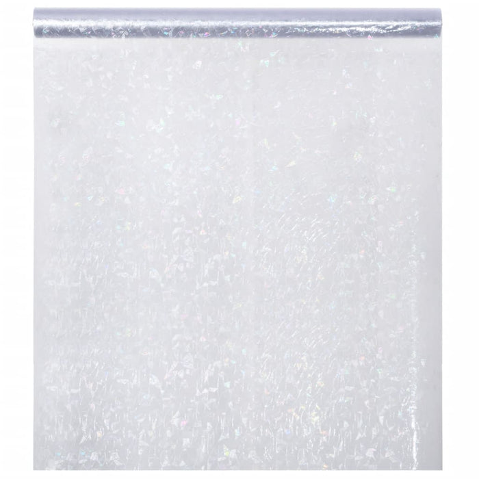 Pellicola Finestra Smerigliata Motivo Arcobaleno 3D 90x1000 PVC