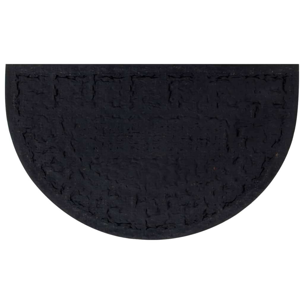 Zerbino Mezzo Rotondo 45x75 cm in Gomma e Fibra di Coccocod mxl 110779