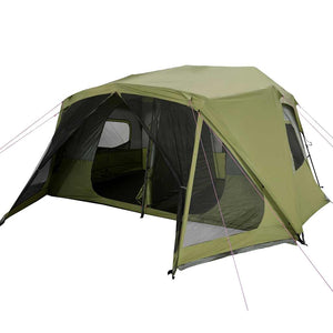 Tenda Campeggio 10 Persone Verde Rilascio Rapido Impermeabile 94290
