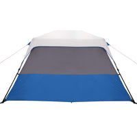 Tenda Famiglia con LED 6 Persone Blu Chiaro a Rilascio Rapido