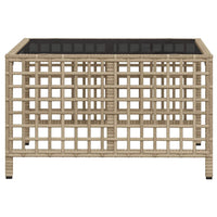 Set Divano ad Angolo 3 pz con Cuscini-Sofa Relax-Divanetto Beige in Polyrattan