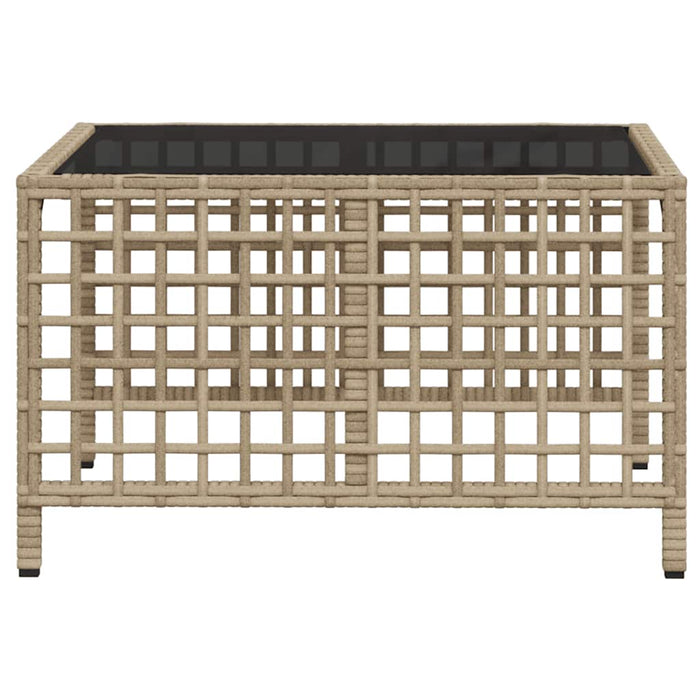 Set Divano ad Angolo 3 pz con Cuscini-Sofa Relax-Divanetto Beige in Polyrattan