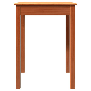 Tavolo da Pranzo Marrone Cera in Legno Massello di Pino 844468