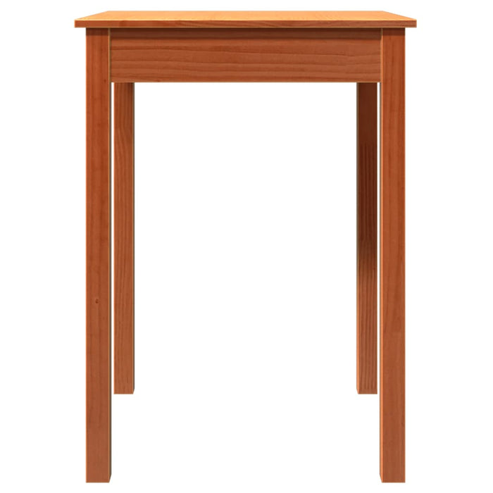 Tavolo da Pranzo Marrone Cera in Legno Massello di Pino 844468