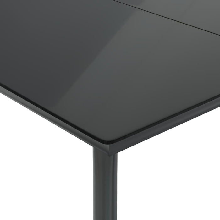 Set Pranzo da Giardino 3pz con Cuscini Grigio Chiaro Polyrattan 3211990