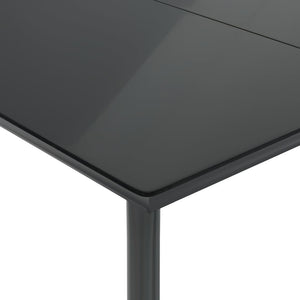 Set da Pranzo da Giardino 5 pz con Cuscini Beige in Polyrattan 3212141