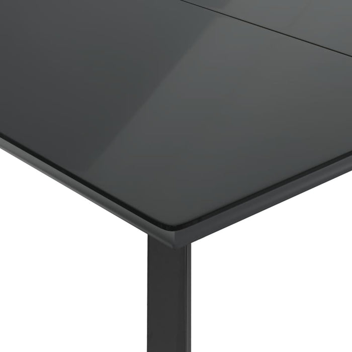 Set da Pranzo da Giardino 7 pz con Cuscini Beige in Polyrattan 3212149