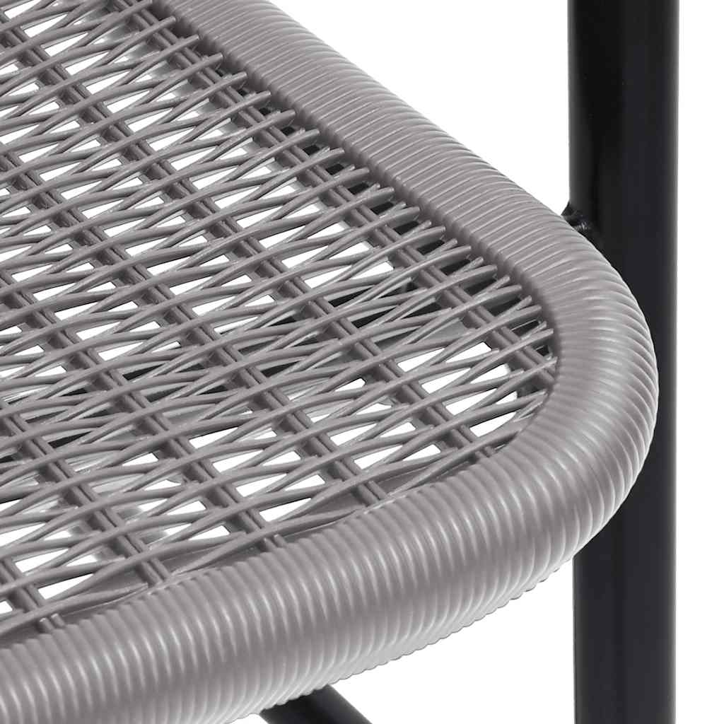 Set da Pranzo da Giardino 9 pz con Cuscini Beige in Polyrattan 3212495