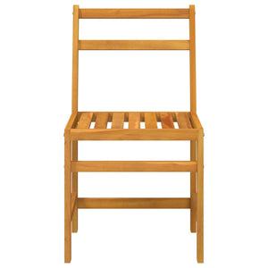 Set da Balcone 3 pz in Legno Massello di Acacia