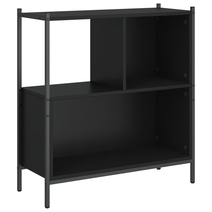 Libreria Nera 72x28x77,5 cm in Legno Multistratocod mxl 133813