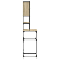 Mobile per Lavatrice Rovere Sonoma 68x48,5x194 cm 838974