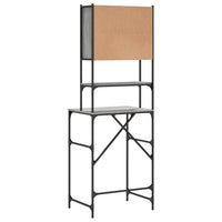 Mobile per Lavatrice Grigio Sonoma 68x48,5x194 cm 838976