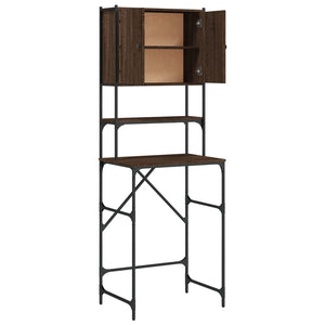 Mobile per Lavatrice Rovere Marrone 68x48,5x194 cm