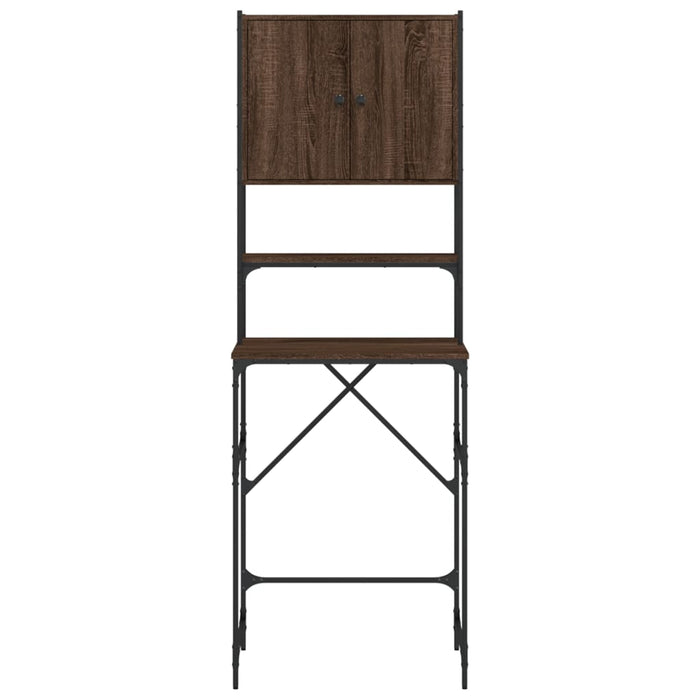 Mobile per Lavatrice Rovere Marrone 68x48,5x194 cm 838977