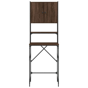 Mobile per Lavatrice Rovere Marrone 68x48,5x194 cm