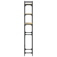 Scaffale per Lavatrice Rovere Sonoma 67x25x163 cm Multistrato 838984