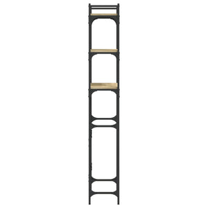 Scaffale per Lavatrice Rovere Sonoma 67x25x163 cm Multistrato 838984