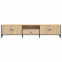Mobile TV Cassetto-Credenza TV-Console TV Rovere Sonoma 200x25x44 cm Legno Multistrato