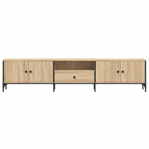 Mobile TV Cassetto-Credenza TV-Console TV Rovere Sonoma 200x25x44 cm Legno Multistrato
