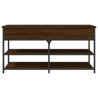 Panca Porta Scarpe Rovere Marrone 100x42,5x50 Legno Multistrato 839037