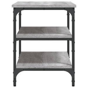Panca Porta Scarpe Grigio Sonoma 70x38,5x49cm Legno Multistrato