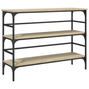 Tavolo Consolle Rovere Sonoma 100x32x75 cm in Legno Multistrato 839049