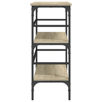 Tavolo Consolle Rovere Sonoma 100x32x75 cm in Legno Multistrato 839049
