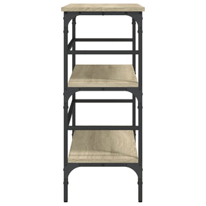Tavolo Consolle Rovere Sonoma 100x32x75 cm in Legno Multistrato 839049