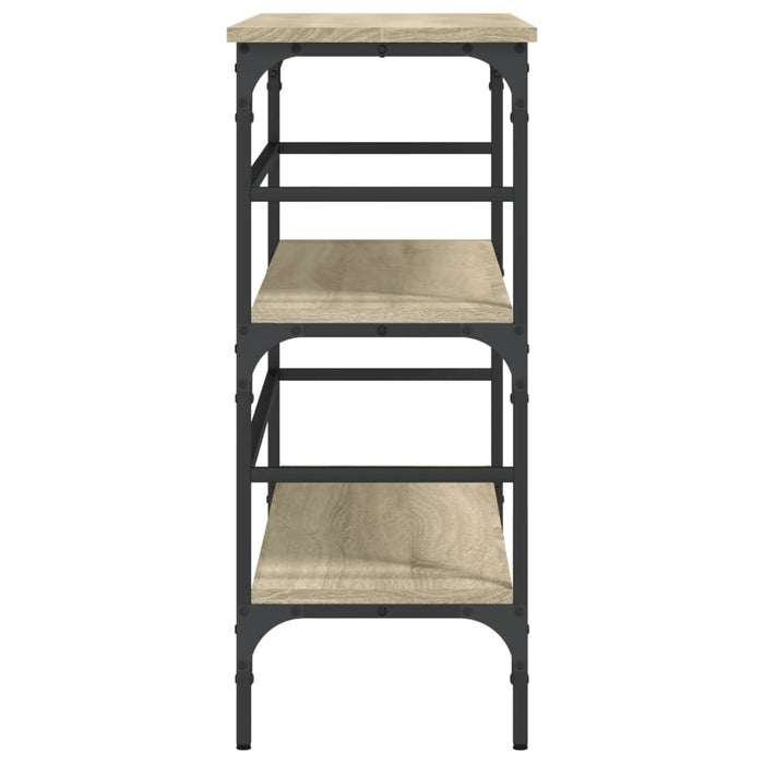 Tavolo Consolle Rovere Sonoma 100x32x75 cm in Legno Multistrato 839049