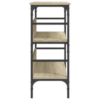 Tavolo Consolle Rovere Sonoma 100x32x75 cm in Legno Multistrato 839059