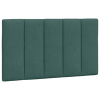 Giroletto senza Materasso Hanko Verde Scuro 90x200 cm in Velluto 3207828