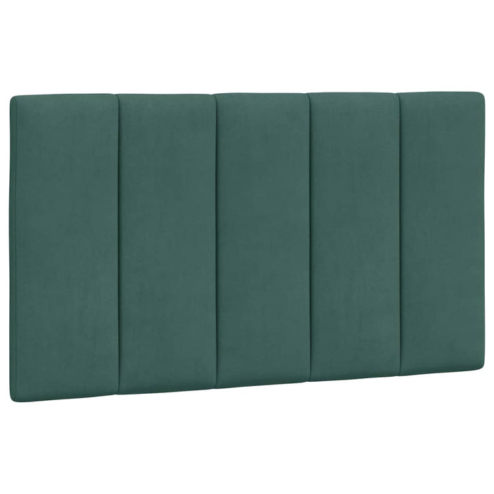 Giroletto senza Materasso Hanko Verde Scuro 90x200 cm in Velluto 3207828