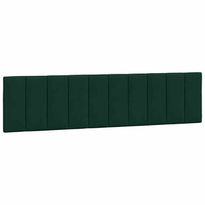 Giroletto senza Materasso-Struttura Letto Hanko Verde Scuro 200x200 cm in Velluto