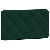 Giroletto senza Materasso-Struttura Letto Verde Scuro 80x200 cm in Velluto 150811