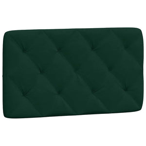 Giroletto senza Materasso-Struttura Letto Verde Scuro 80x200 cm in Velluto 150811