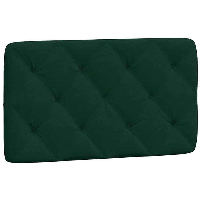 Giroletto senza Materasso-Struttura Letto Verde Scuro 80x200 cm in Velluto 150811