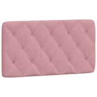 Giroletto senza Materasso-Struttura Letto Rosa 100x200 cm in Velluto