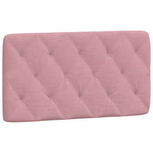 Giroletto senza Materasso-Struttura Letto Rosa 100x200 cm in Velluto