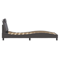 Giroletto Viana senza Materasso Crema 90x200 cm in Similpelle 3208071