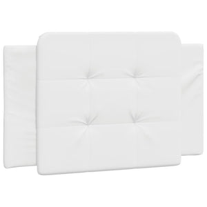 Giroletto senza Materasso-Struttura Letto Zadar Bianco 90x200 cm in Similpelle 355332