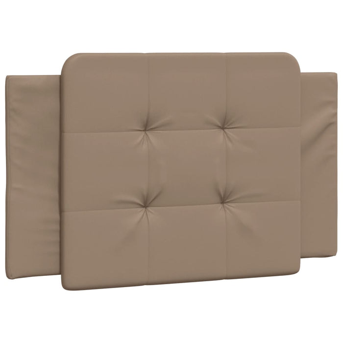 Giroletto senza Materasso-Struttura Letto Zadar Cappuccino 90x200 cm in Similpelle 637246