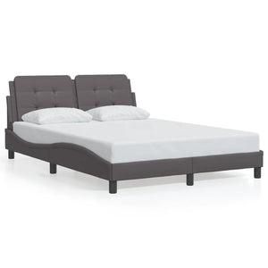 Giroletto senza Materasso-Struttura Letto Zadar Crema 140x190 cm in Similpelle