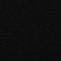 Letto con Materasso Dover Nero 160x200 cm in Tessuto 3208426