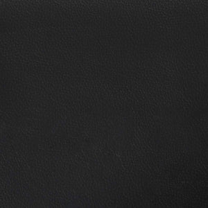 Letto con Materasso Nero 180x200 cm in Similpelle