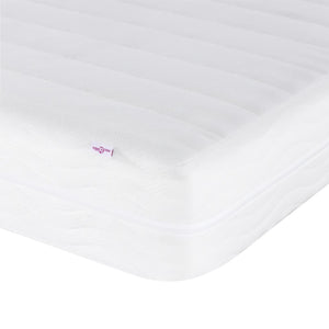 vidaXL Letto con Materasso Marrone 90x190 cm in Similpelle