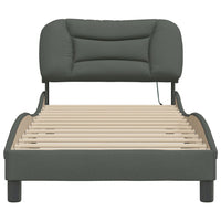 Giroletto con LED senza Materasso Hvar 80x200 cm Tessuto 3213663