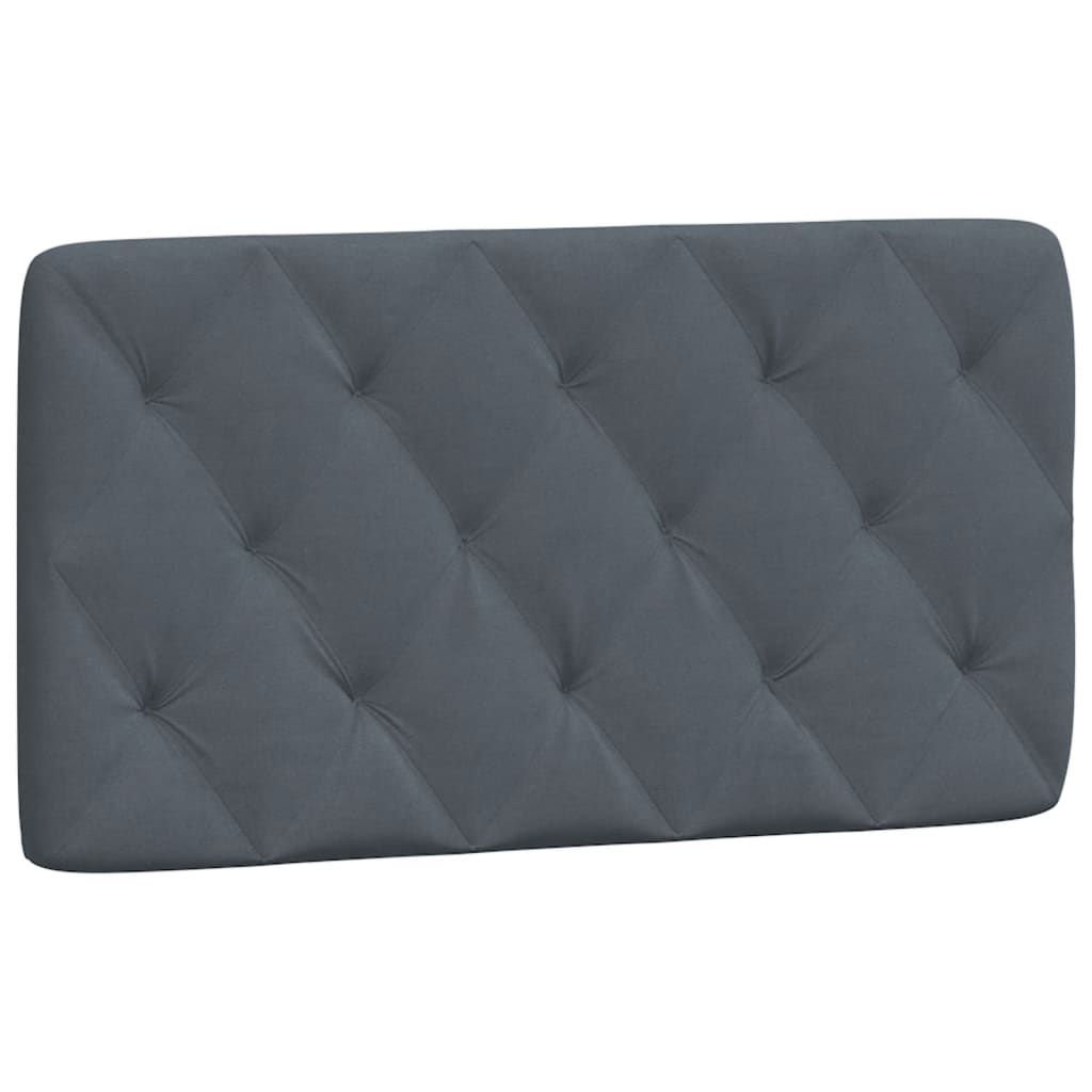 Giroletto con LED senza Materasso Grigio Scuro 100x203 cm in Velluto 3213882