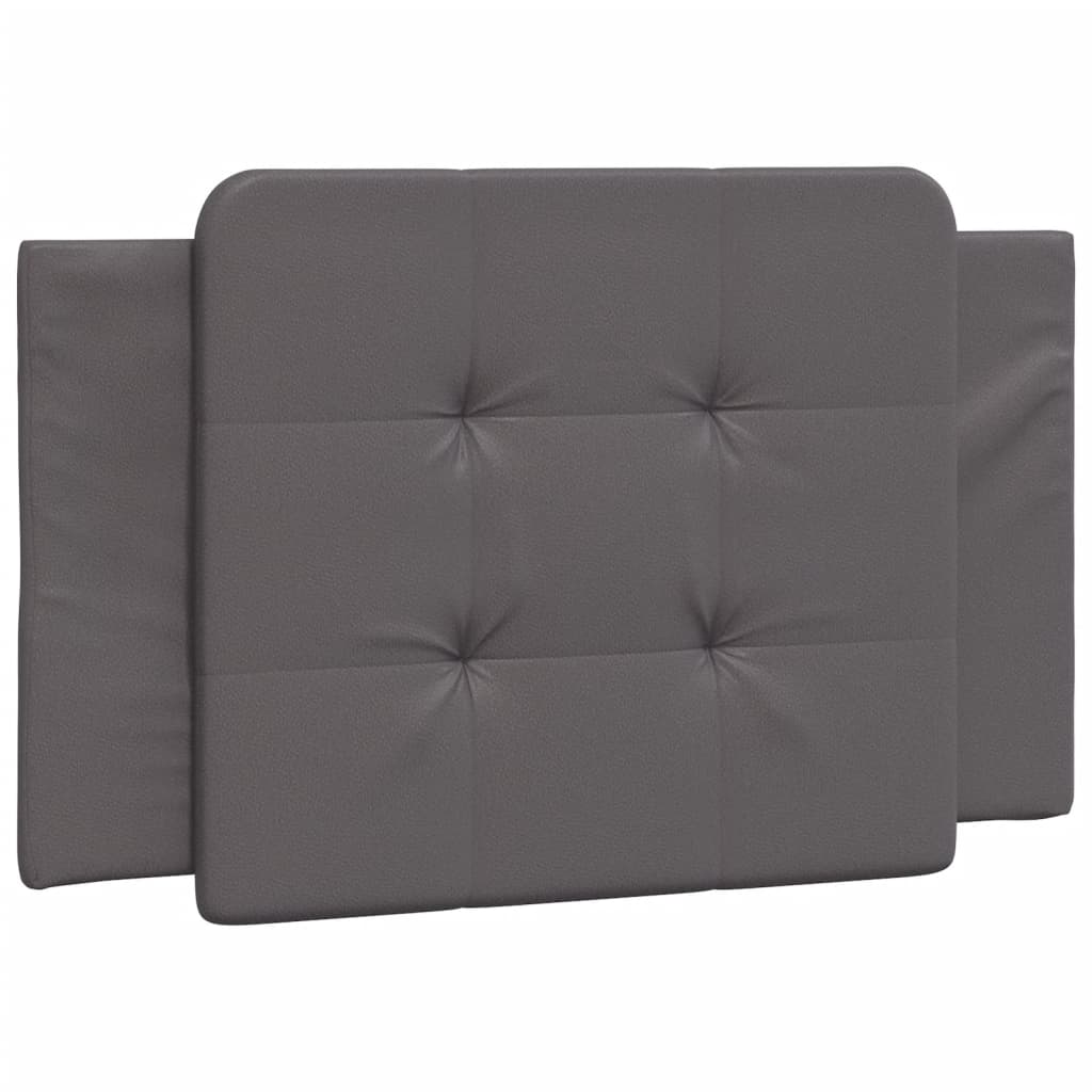Giroletto con LED senza Materasso-Struttura Letto con LED Zadar Grigio 90x190 cm